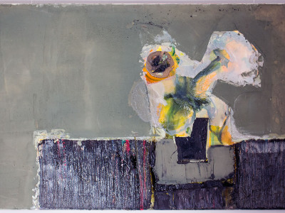 Експозиція виставки Петра Сметани «Малярство. Дія друга»