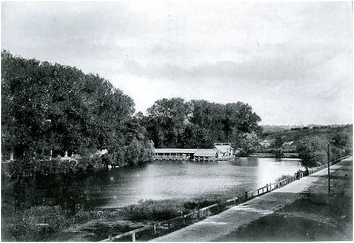Пелчинський став. Фото близько 1893 р.
