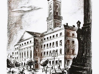 Людвік Тирович. Львівська Ратуша (“Piękny Lwów”), 1932 р.