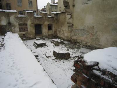 Місце, де була розташована синагога "Золота Роза". Сучасне фото