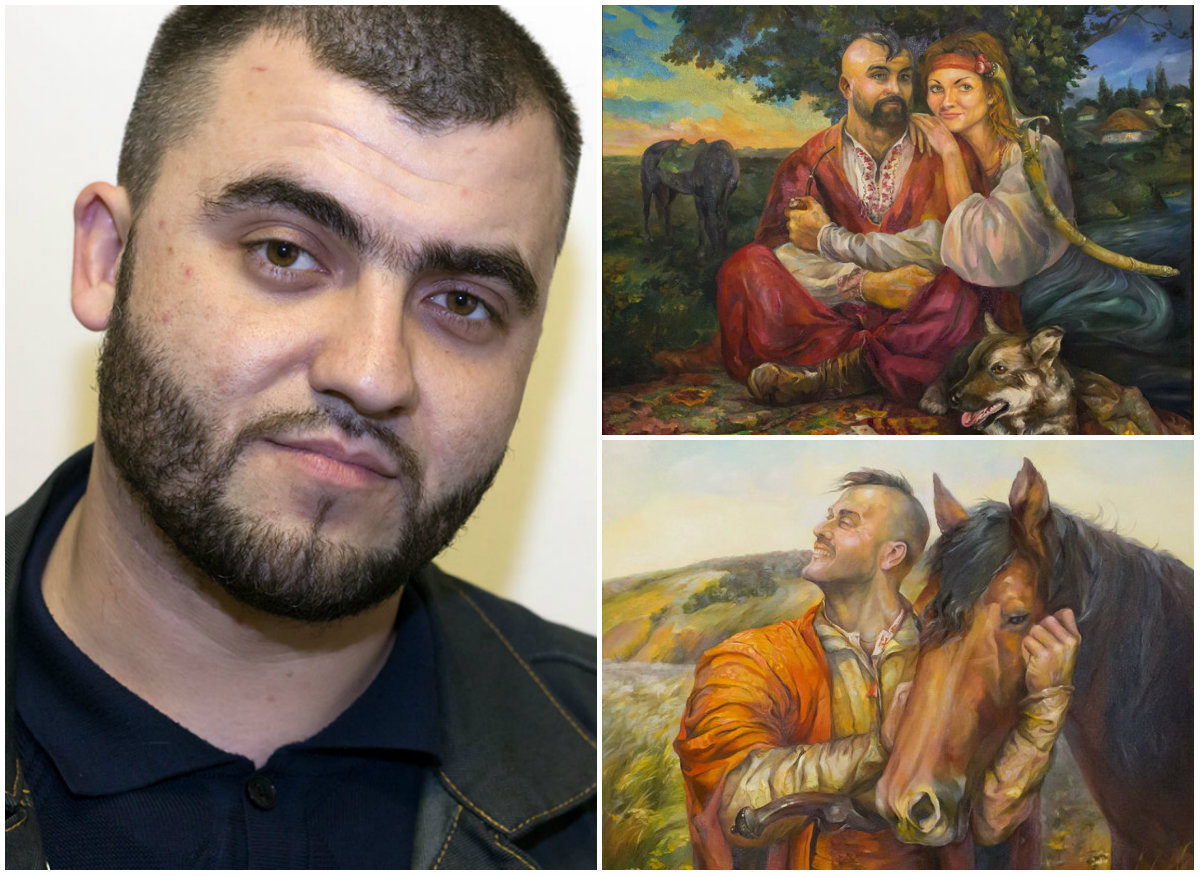 Виставка бійця «Азову» Олександра Канібора відкрилась у Львові