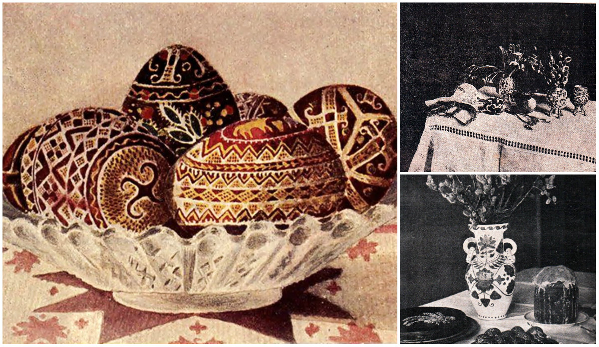 Як прибирали Великодній стіл наші бабусі