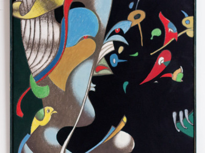 Експозиція виставки «Екзистенція → Космос – вектор львівського модернізму. 1960-1980-ті рр.»