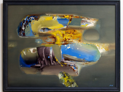 Експозиція виставки «Екзистенція → Космос – вектор львівського модернізму. 1960-1980-ті рр.»