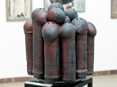 Експозиція виставки «Екзистенція → Космос – вектор львівського модернізму. 1960-1980-ті рр.»