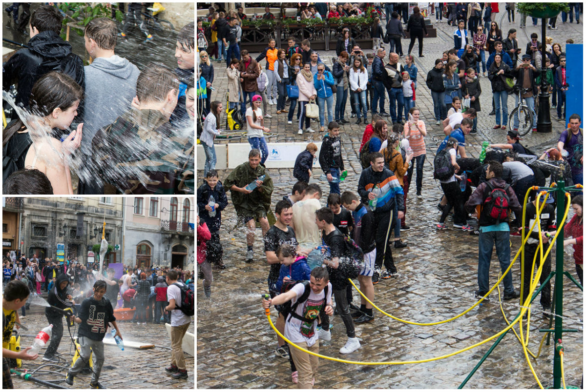 Як обливалися у Львові