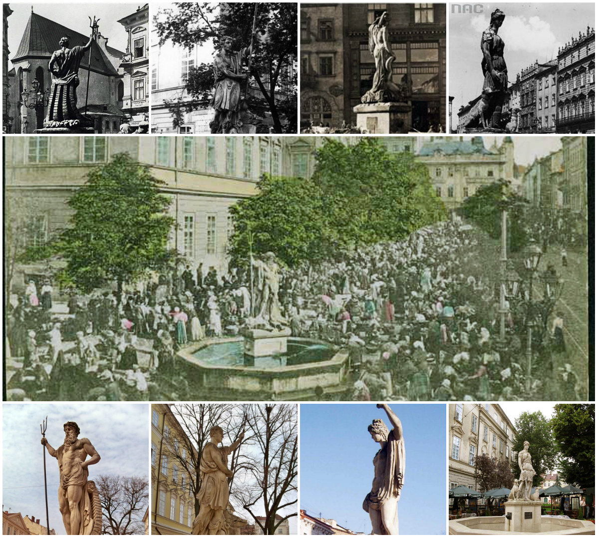 Як Нептун та Мелюзина напували львів’ян