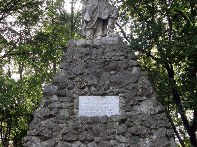 Пам'ятник Войцеху Бартошу Гловацькому на Личаківській. Сучасне фото
