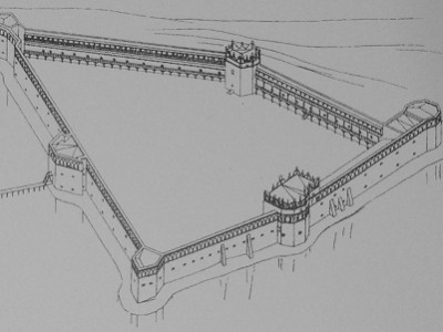 План Старосільського замку