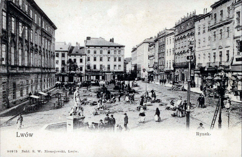 Площа Ринок (1906р) (джерело фото Polona.pl)