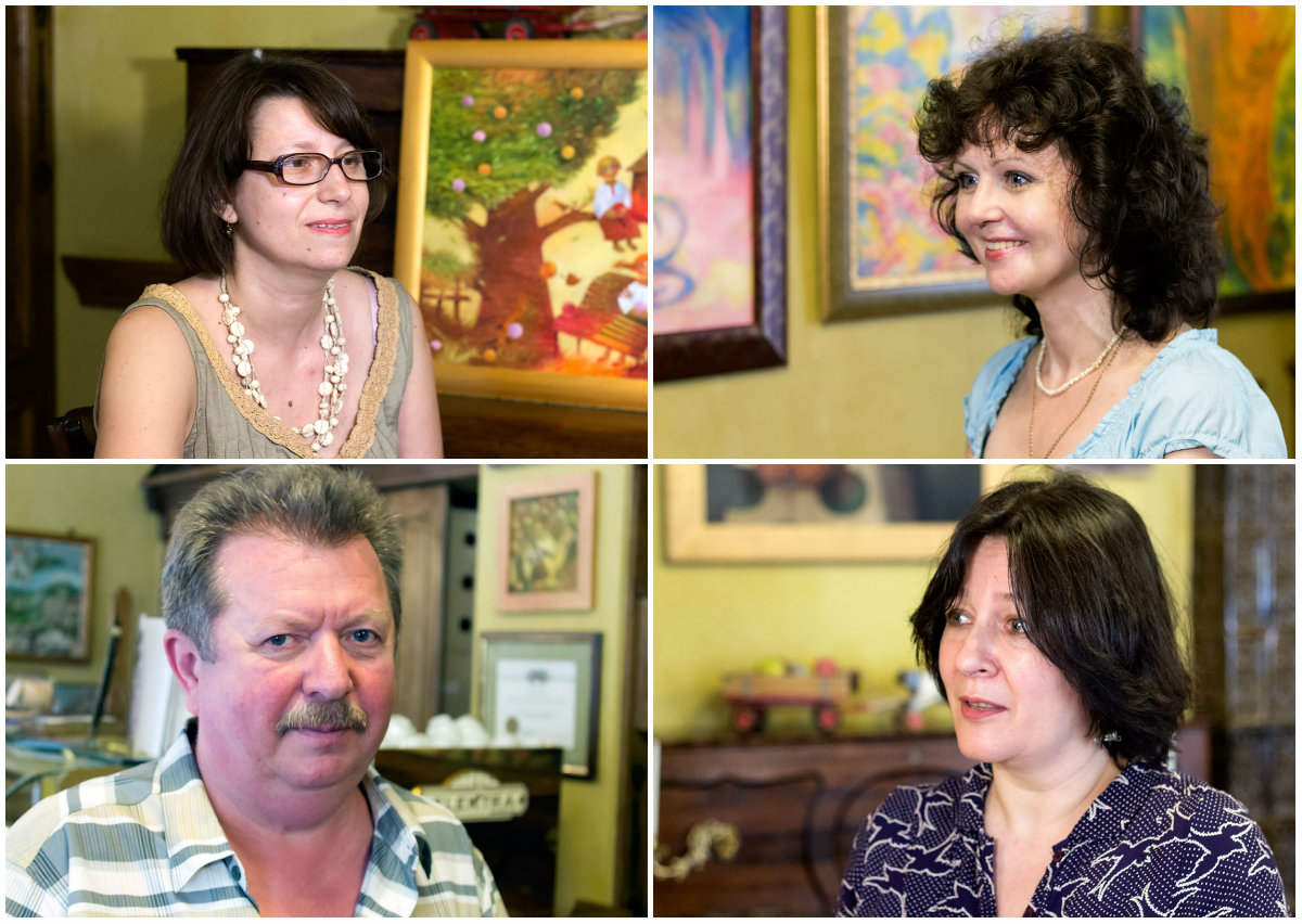 "Родом із дитинства", або проект чотирьох митців