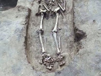 Одне з християнських поховань, що найкраще збереглось до наших днів. Фото: Софія Змерзла