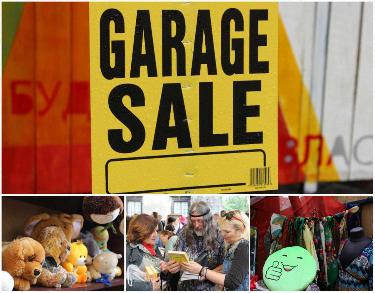 Янки в місті, або гаражний розпродаж від «Емаус – Оселя»