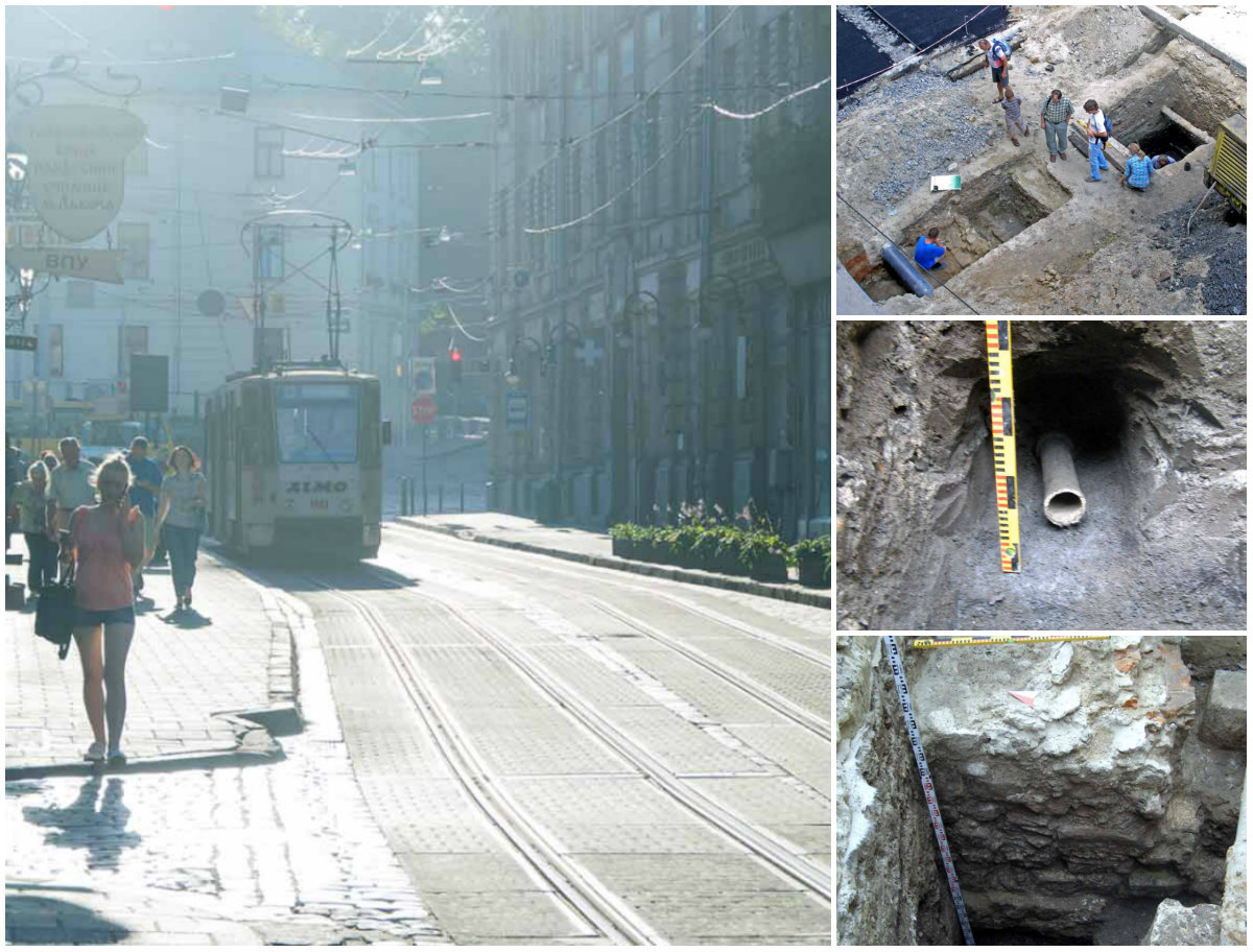 Як розкопували Руську браму Як розкопували Руську браму