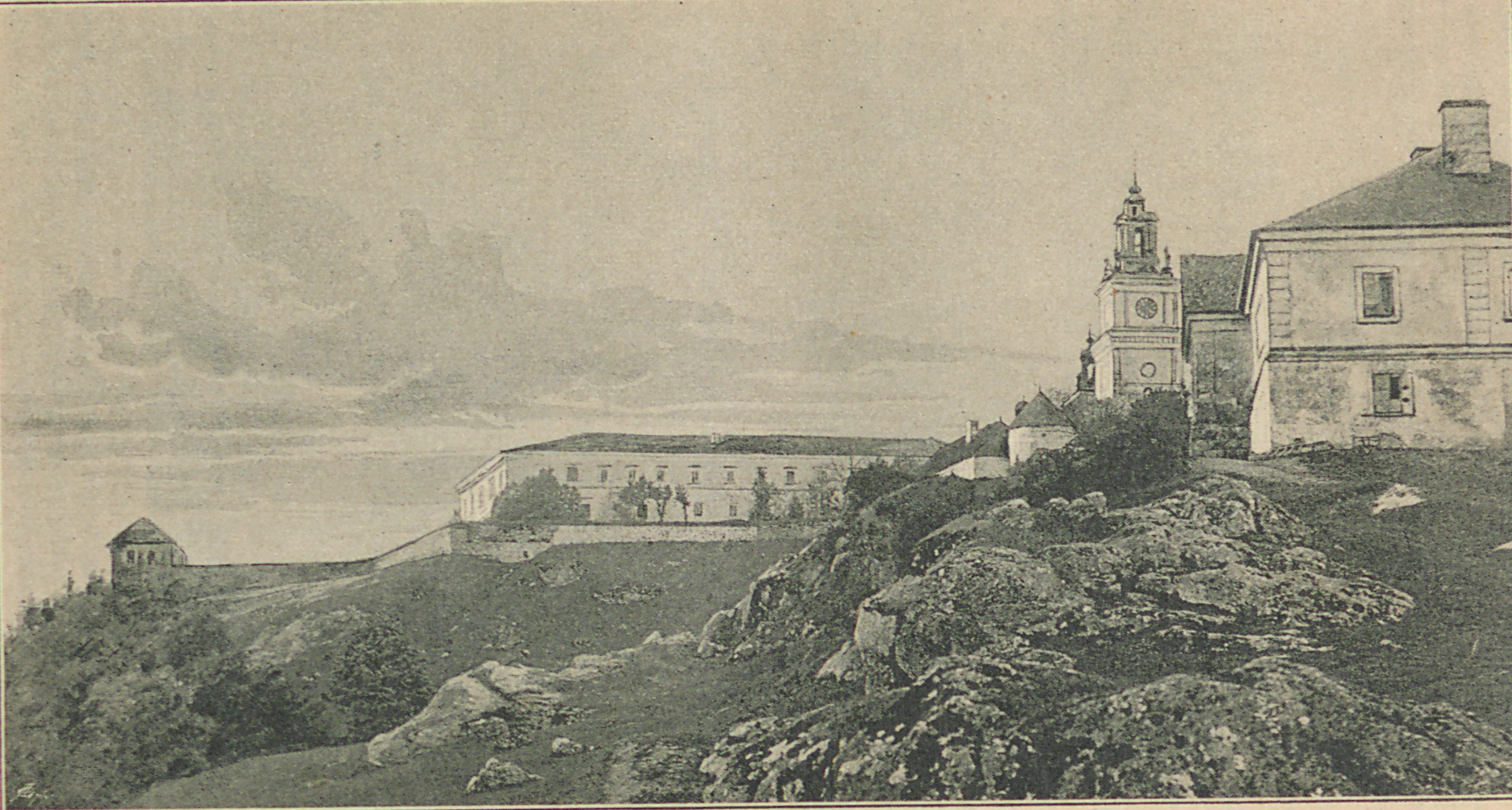 Монастир в Підкамені. Фото 1892 року