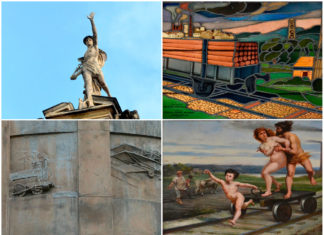 Залізничні мотиви у львівському мистецтві, або де у Львові зображені паровози