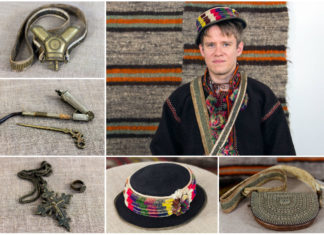 Гуцульське чоловіче вбрання Косівського р-ну 100 років тому