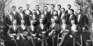 Львівський «Боян» (перша концертова поїздка, 1892 р.). Диригент — Остап Нижанківський