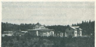 Вид на лікувальний заклад в Брюховичах. Фото початку 20 ст.