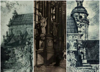 Храми Львова на 11 офортах початку ХХ ст. Ванди Коженьовської Храми Львова на 11 офортах початку ХХ ст. Ванди Коженьовської