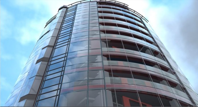 Панорама Львова з бізнес-центру LegendaClass на вулиці Шевченка