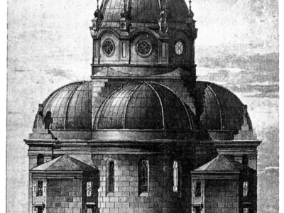 Проект екстер'єру монастиря у Жовкві