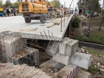 Реконструкція шляхопроводу на вул. Городоцькій у Львові, фото 21 жовтня 2016 року