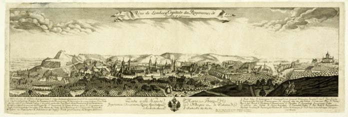 Панорама Львова Пернера, 1772 р.