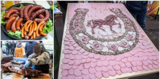 У Львові створили "Найбільшу картину із ковбасної нарізки"