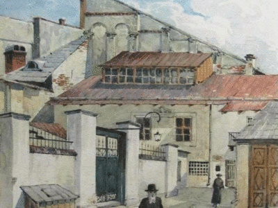 "Золота Роза". Акварель А. Каменобродського