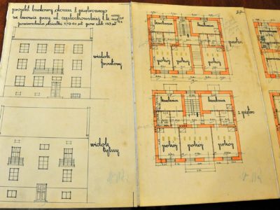 Креслення будинку по вул. Квітки-Основ'яненка, 10 у Львові, фото М. Ляхович