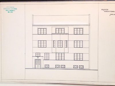 Креслення будинку по вул. Квітки-Основ'яненка, 27 у Львові, фото О. Огоновський