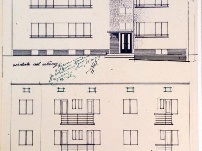 Креслення будинку по вул. Квітки-Основ'яненка, 38 у Львові, фото О. Огоновський