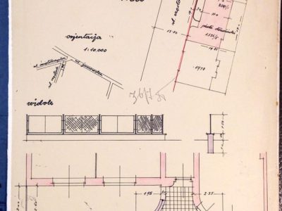 Креслення будинку по вул. Квітки-Основ'яненка, 38 у Львові, фото О. Огоновський