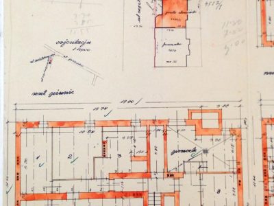 Креслення будинку по вул. Квітки-Основ'яненка, 38 у Львові, фото О. Огоновський