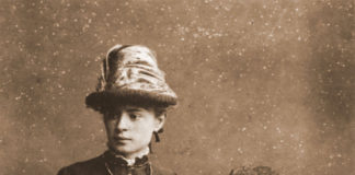 Іван Франко з дружиною Ольгою з Хоружинських у день шлюбу. Київ, 1886 р.