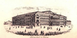 К.Ауер. Театр Скарбека, 1846-1847 рр.К.Ауер. Театр Скарбека, 1846-1847 рр.