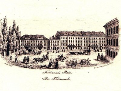 К.Ауер. Площа Фердинанда, 1846-47 рр.
