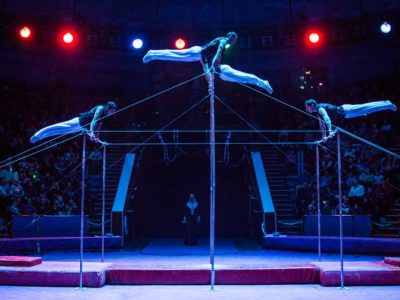 Гімнасти на турніках під керівництвом Володимира Єрьоменка