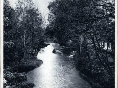 Міський парк Самбора із річкою Млинівкою, 1930-ті