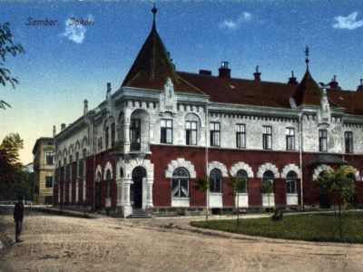 Будинок товариства «Сокіл» у Самборі, 1916 р.