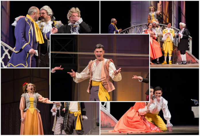 collage «Труффальдіно із Бергамо», або знову аншлаг на прем'єру заньківчан