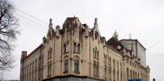 Колишній народний кінотеатр Червоного Хреста, зараз – львівський драматичний театр імені Лесі Українки