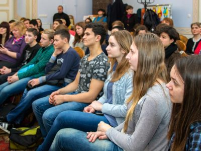 На зустрічі з Андрієм Содоморою і Богданом Дячишином