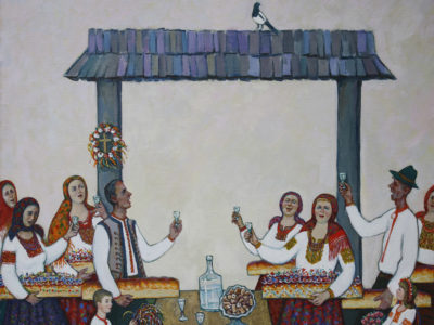 Юрій Лесюк. В добрий час. Полотно, олія, 90х110, 2014 рік