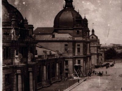 Львівський залізничний двірець. Початок ХХ століття.