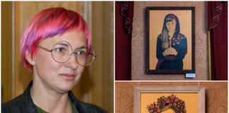 З нагоди Дня матері в домі Соломії Крушельницької відкрилась виставка Тетяни Черевань "Берегині"