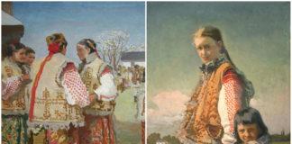 Українська вишиванка. Іван Труш