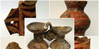 Біноклеподібні посудини трипільської культури у фондах Львівського історичного музею