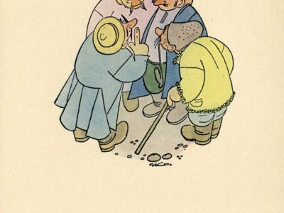 Едвард Козак. Альбом карикатур “Село” 1956 року